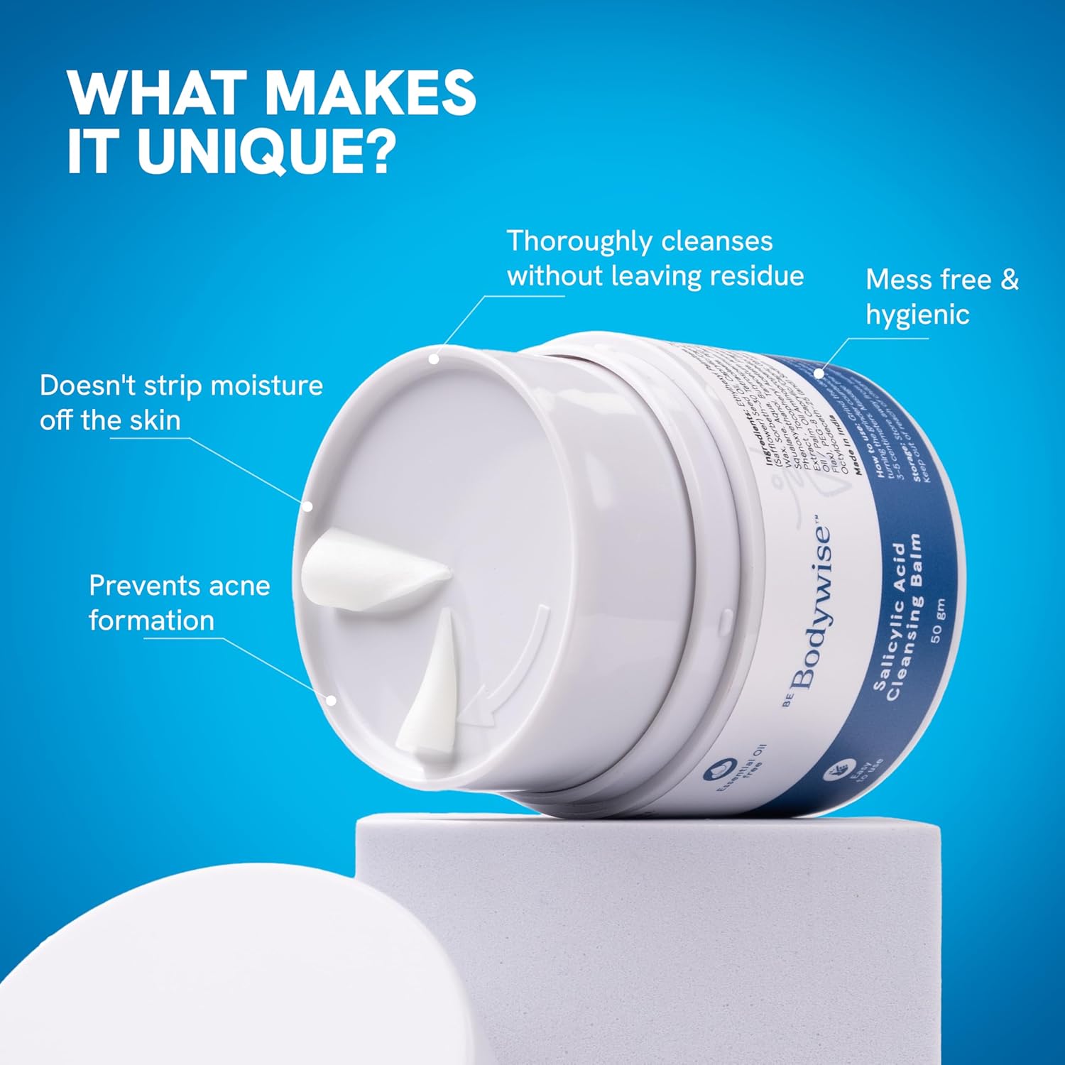 Be Bodywise Salicylic Acid Cleansing Balm 50g