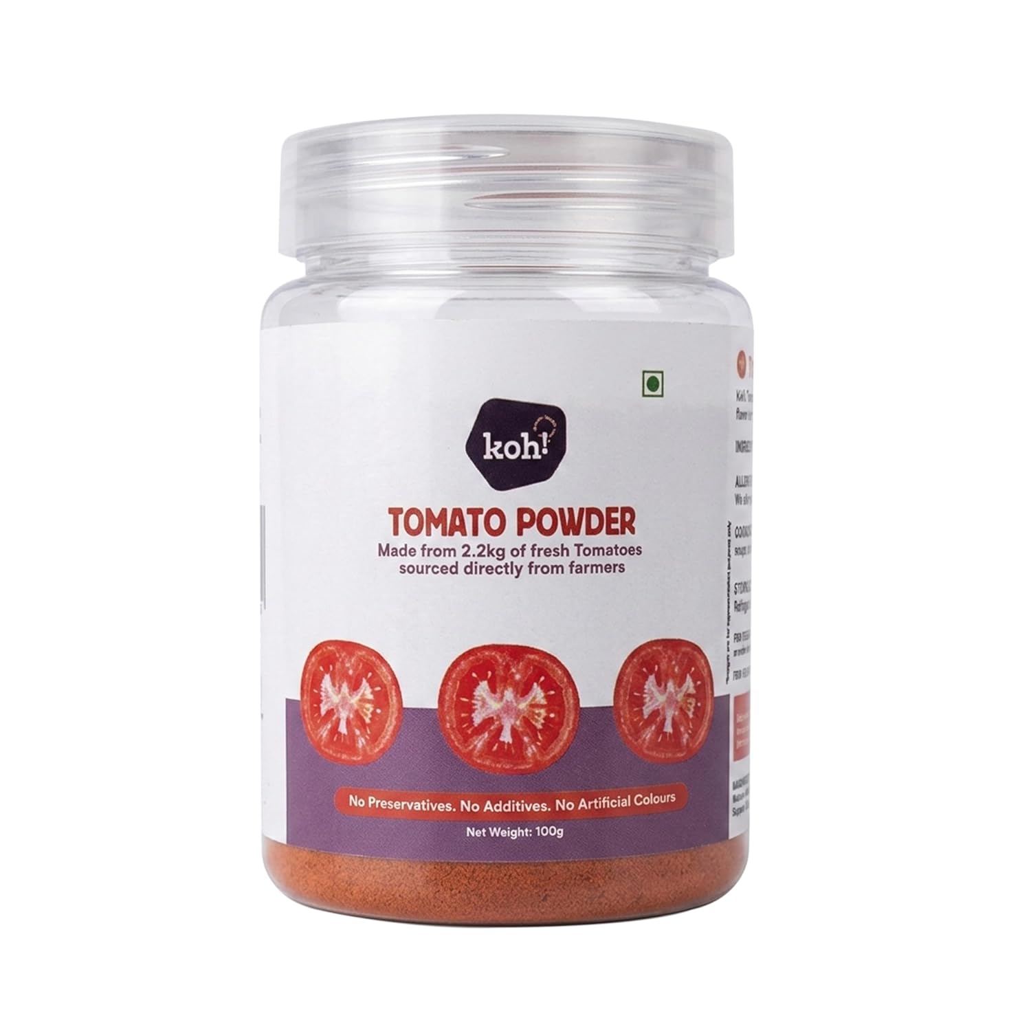 KOH Natural Tomato Powder - 100g