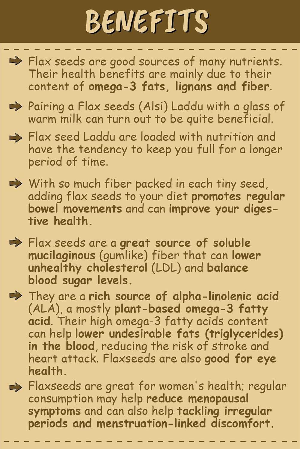 Equisential Flax Seeds Laddu Delicious Healthy Energy Laddoo - 200Gm
