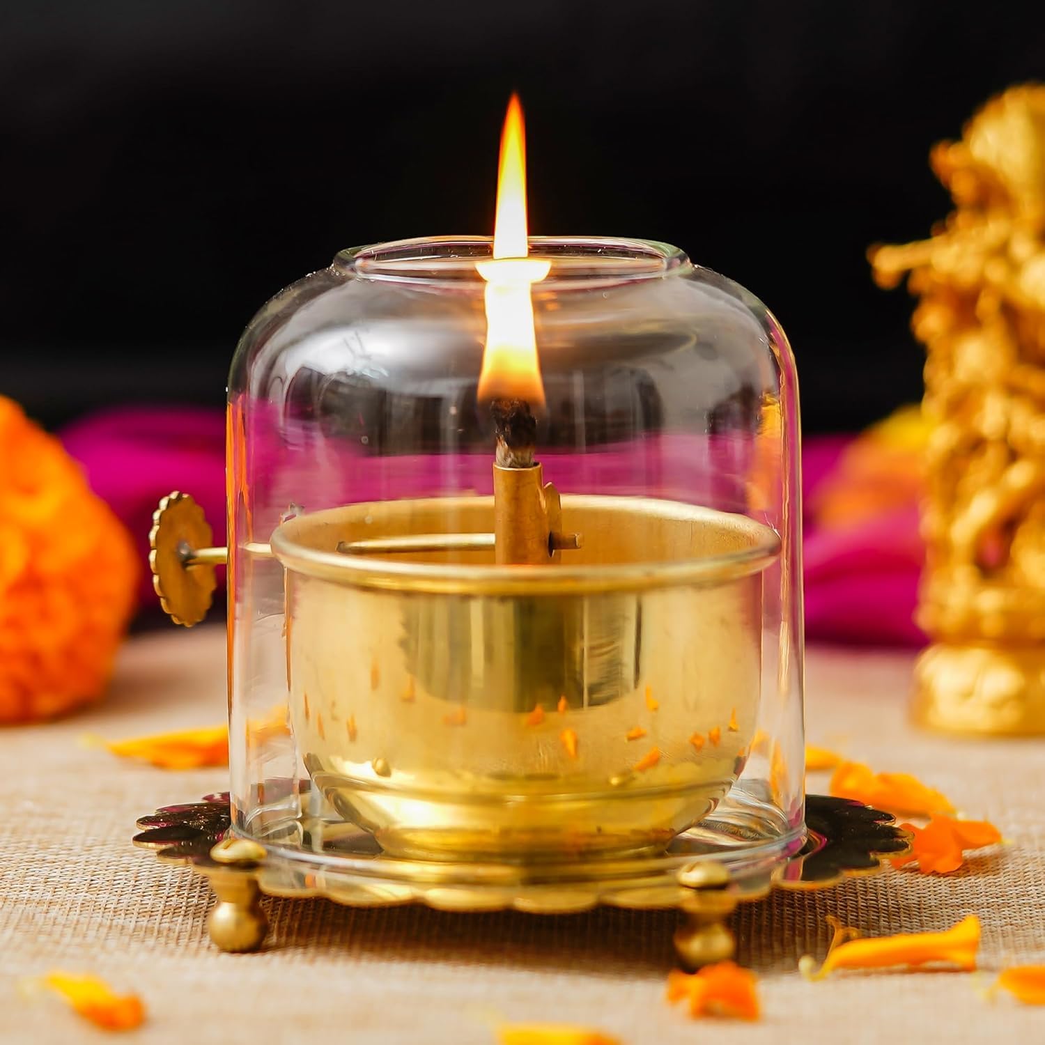 Webelkart Antique Lanterns for Home Decor Akhand Diya