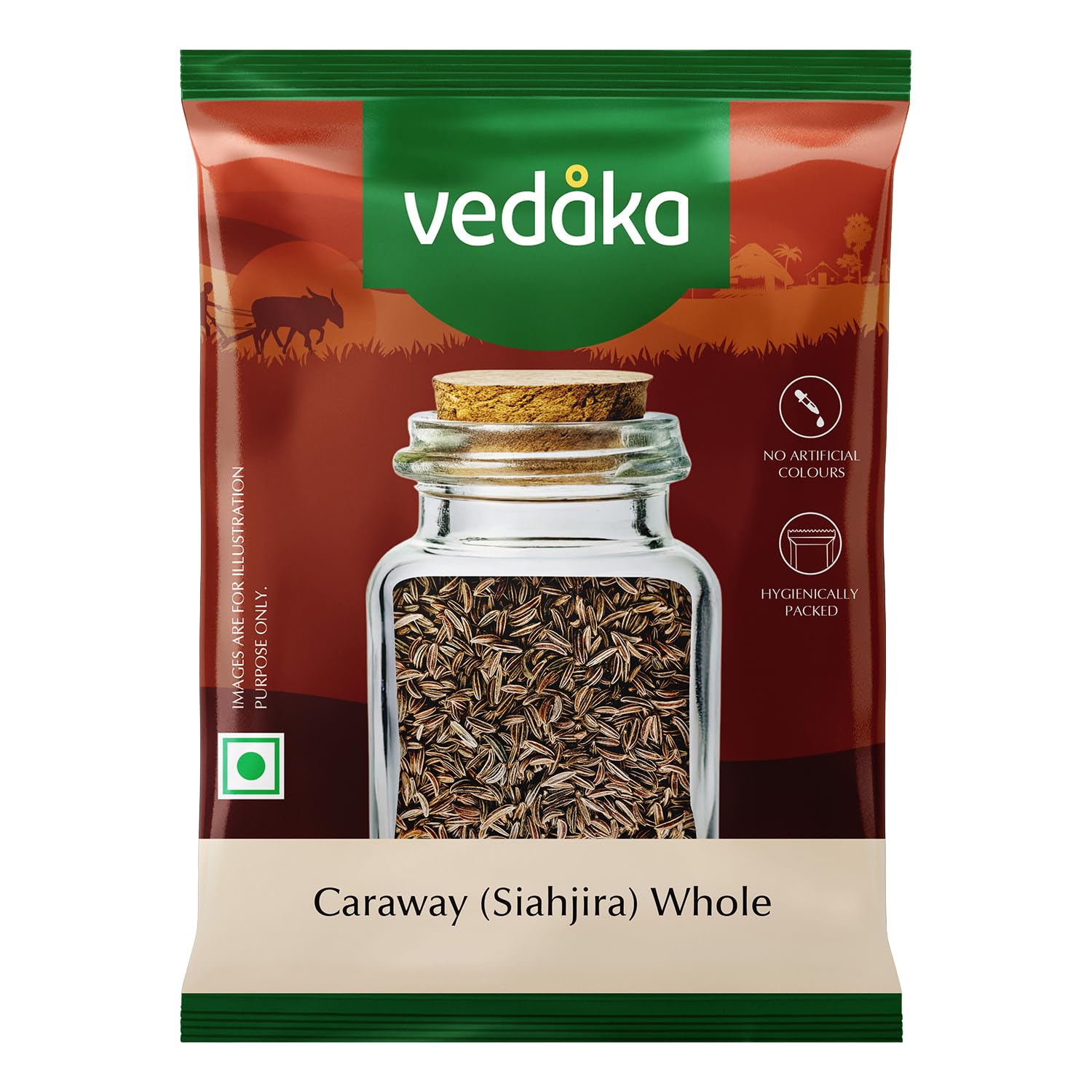 Vedaka Caraway Seeds (Shahjeera), 100g