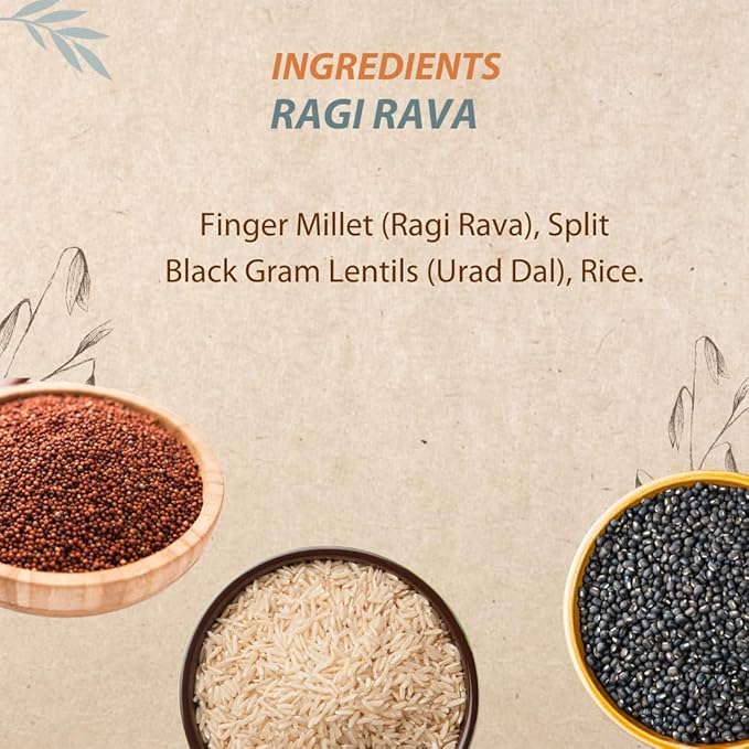Organic Wisdom - Back to Roots Ragi Rava 400G