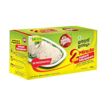 Double Horse Quick & Easy Instant White Idiyappam, 200 G