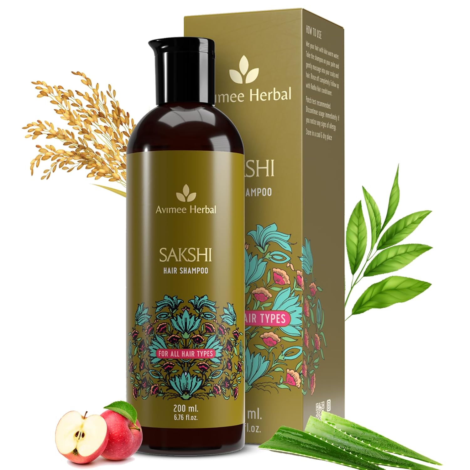 Avimee Herbal Sakshi Hair Shampoo | Deep Cleaning Shampoo | 200 mL