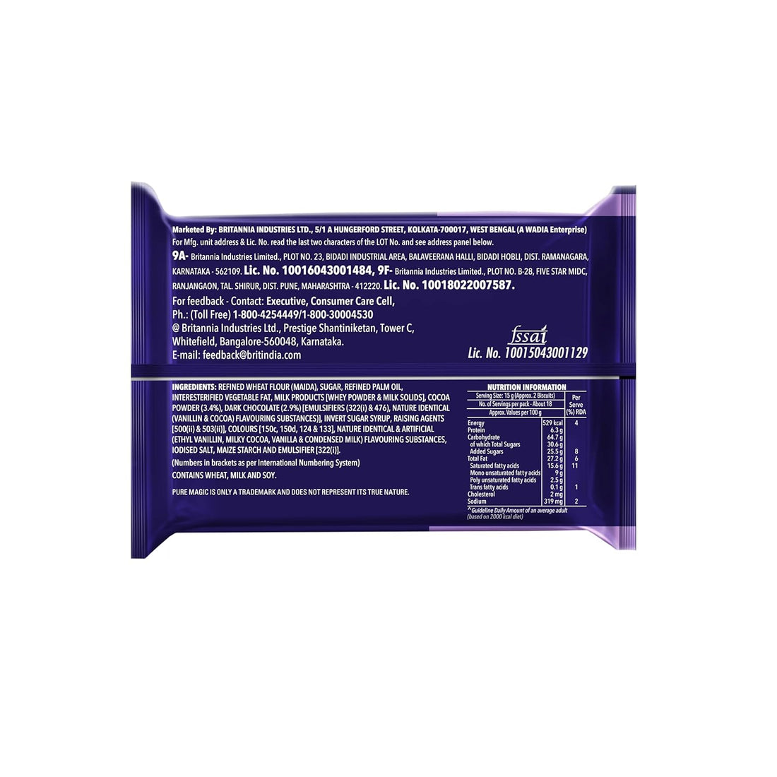 Britannia Pure Magic Choco Stars 275.6 G