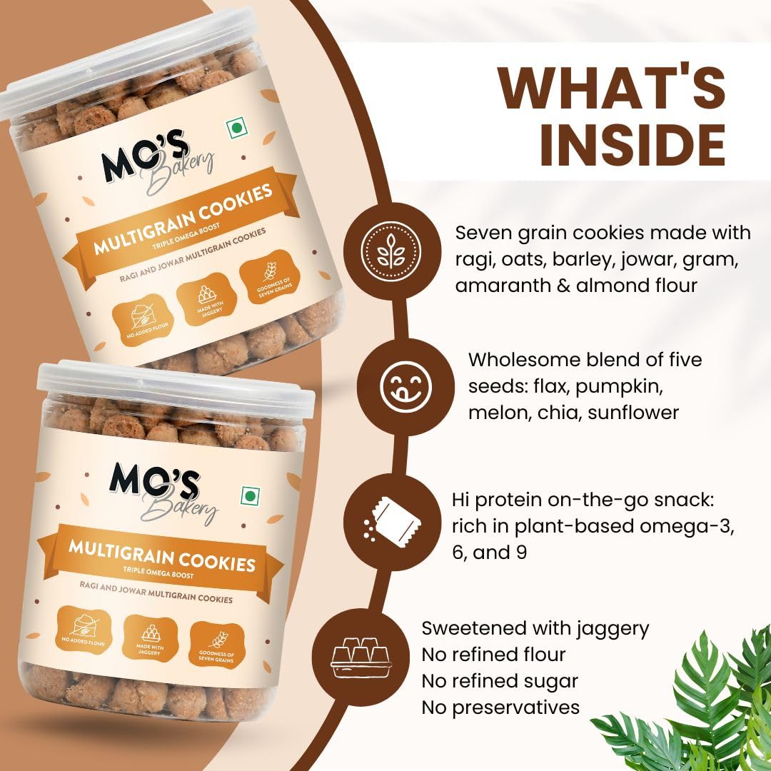 Mo’s Triple Omega Multigrain Cookies
