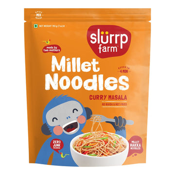 Slurrp Farm No Maida Millet Noodles - 195 G