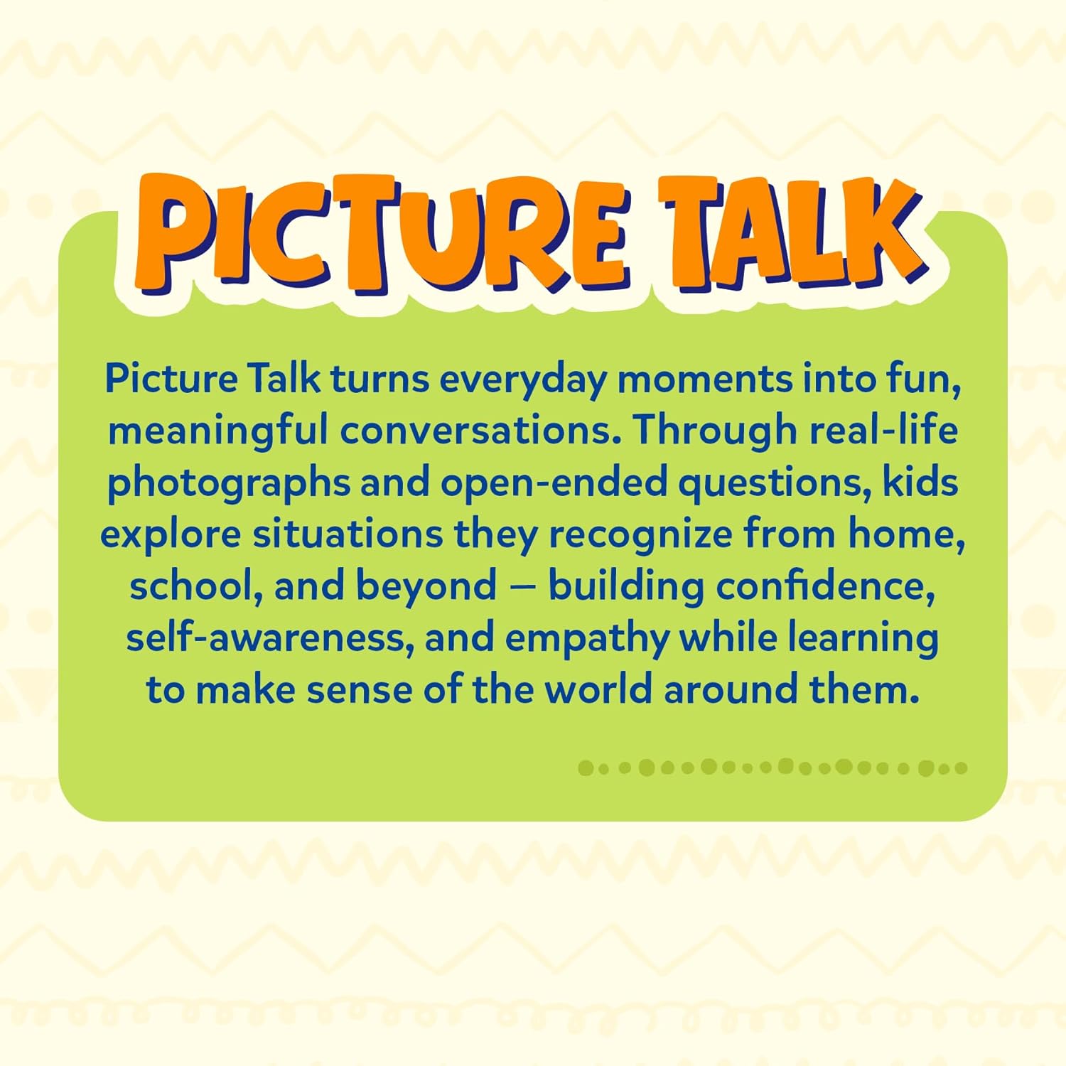 Skillmatics Picture Talk – Storytelling & Conversation Cards for Kids