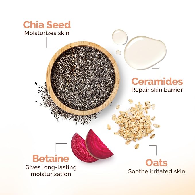 Mamaearth Chia Calming Moisturizer with Chia Seed &amp; Ceramides -80 g