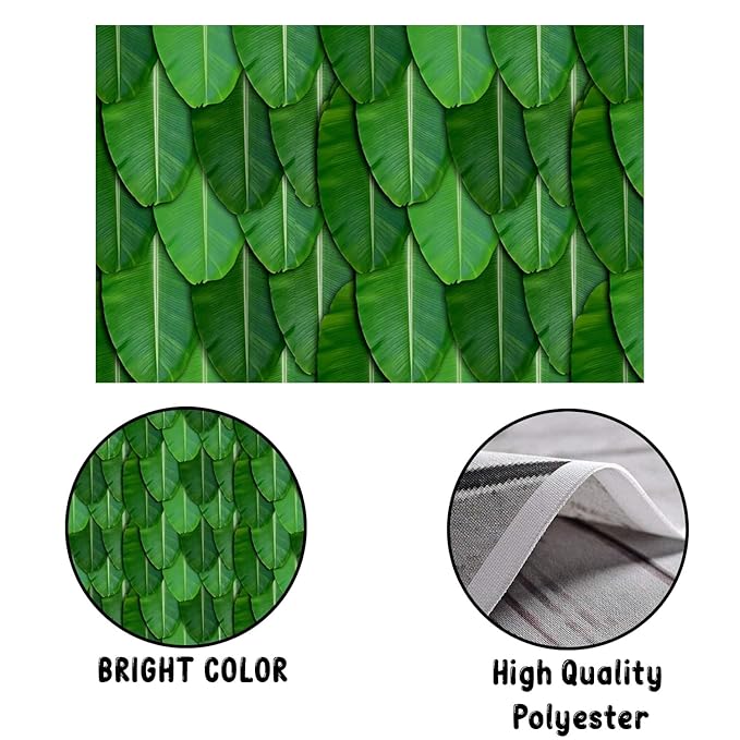 Party Propz Banana Leaf Backdrop Cloth 8x5ft Decoration