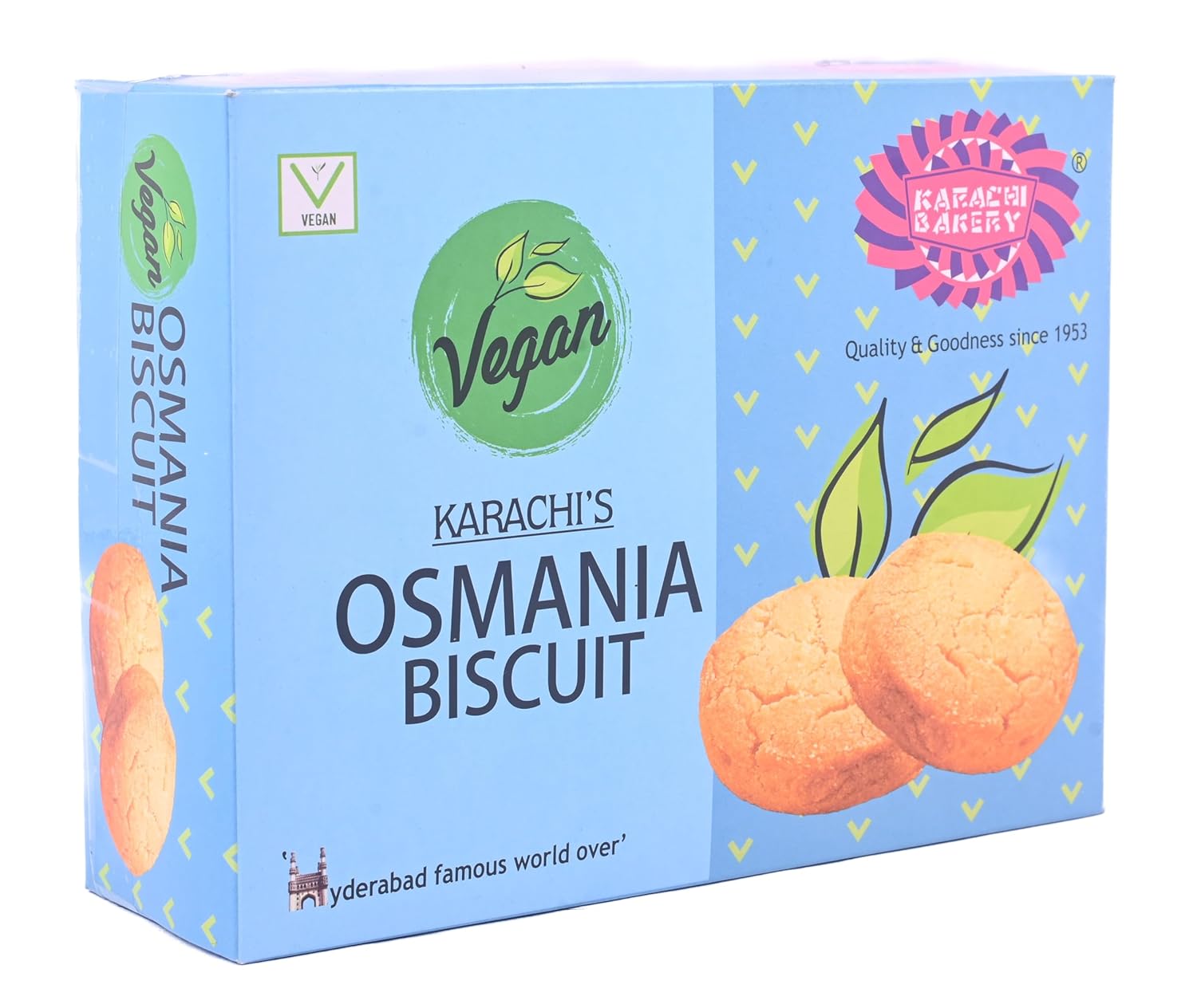 Karachi Bakery Vegan Osmania Biscuit, 400 g