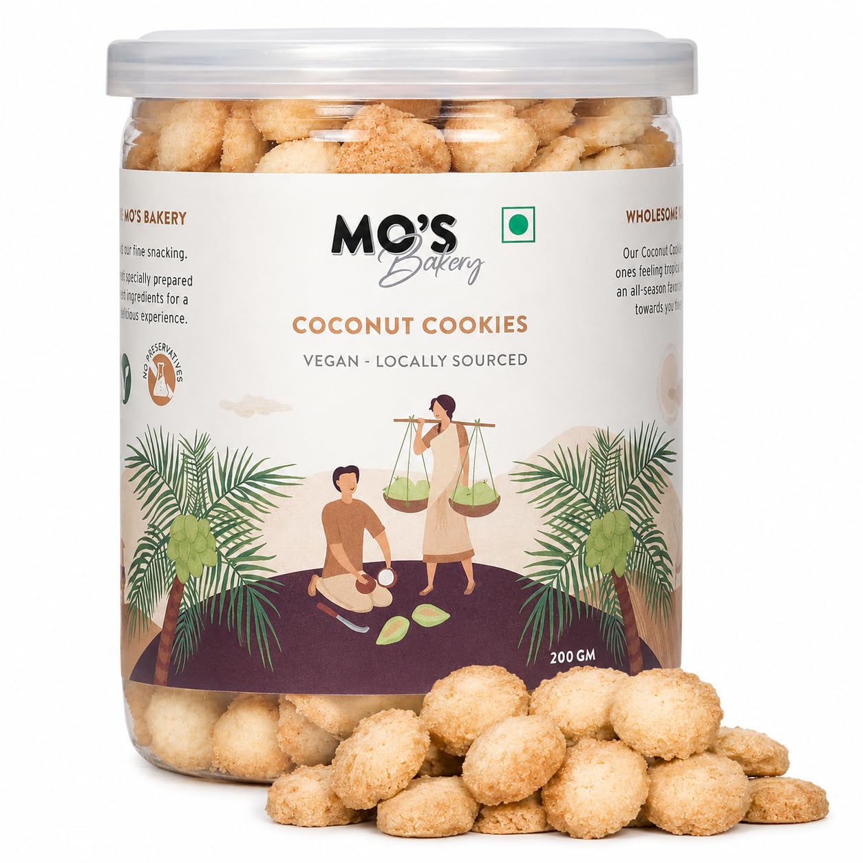 Mo's Coconut Cookies, 300 G