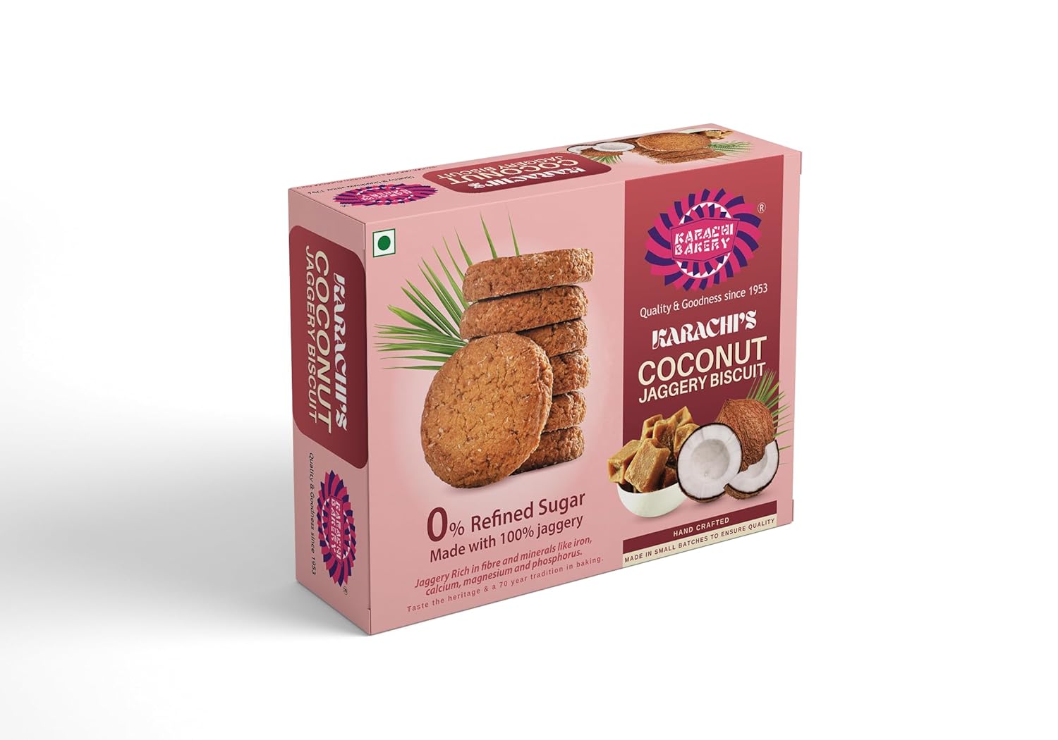 Karachi Coconut Jaggery Biscuits 400gm