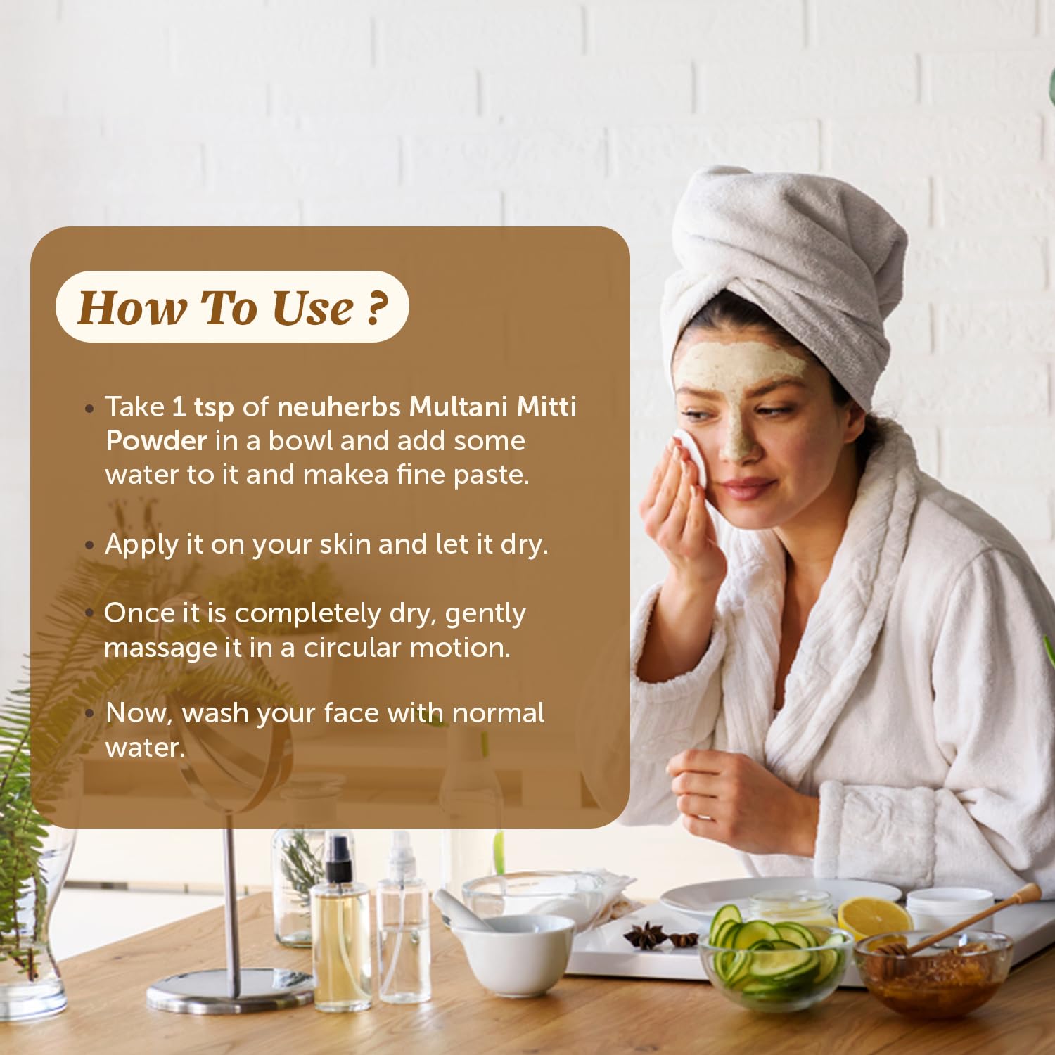 Neuherbs Multani Mitti Powder - 200g