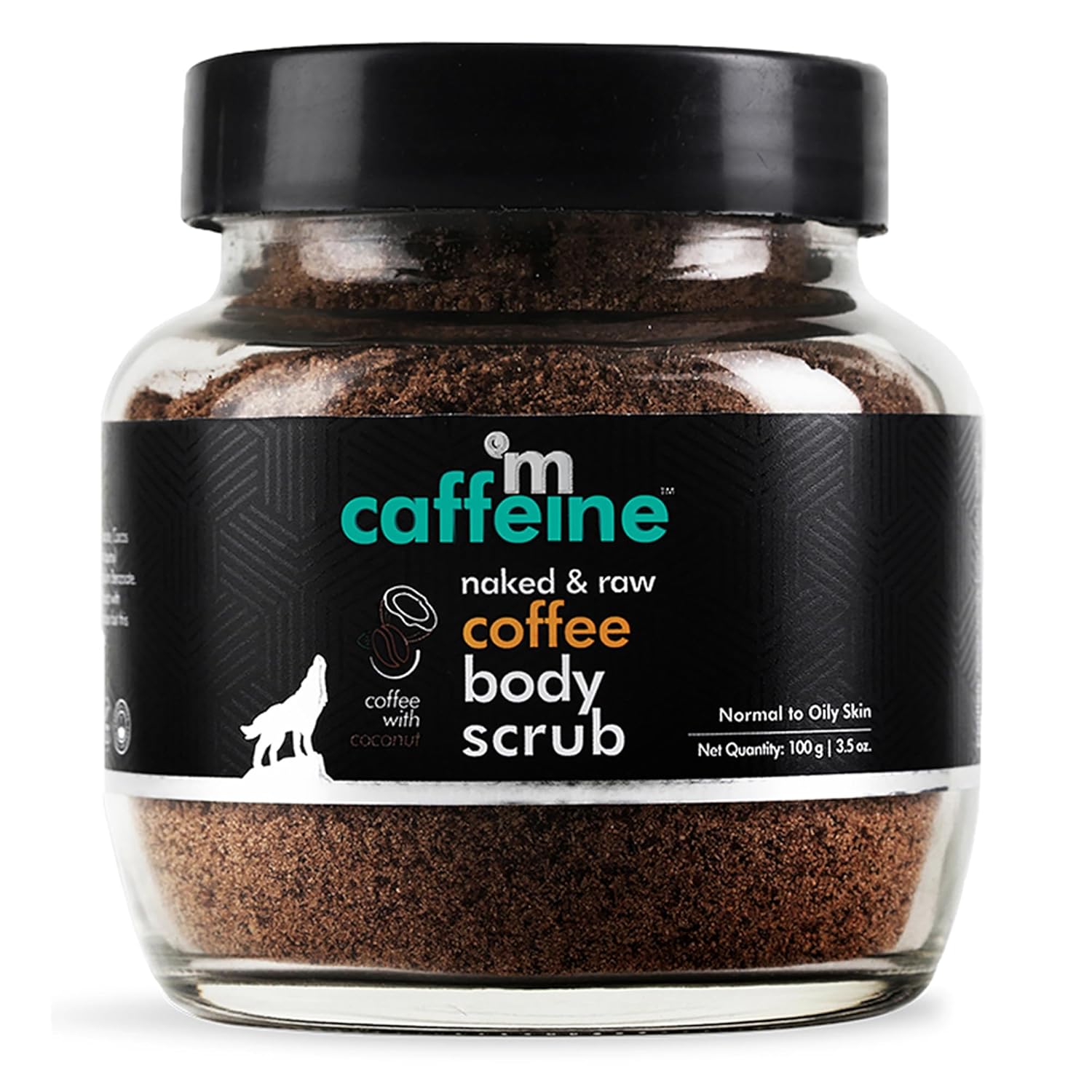 mCaffeine Coffee Body Scrub for Tan Removal & Smooth Skin