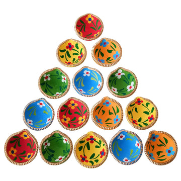 IndianEcraft Set of 20 Decorative Diwali Diyas
