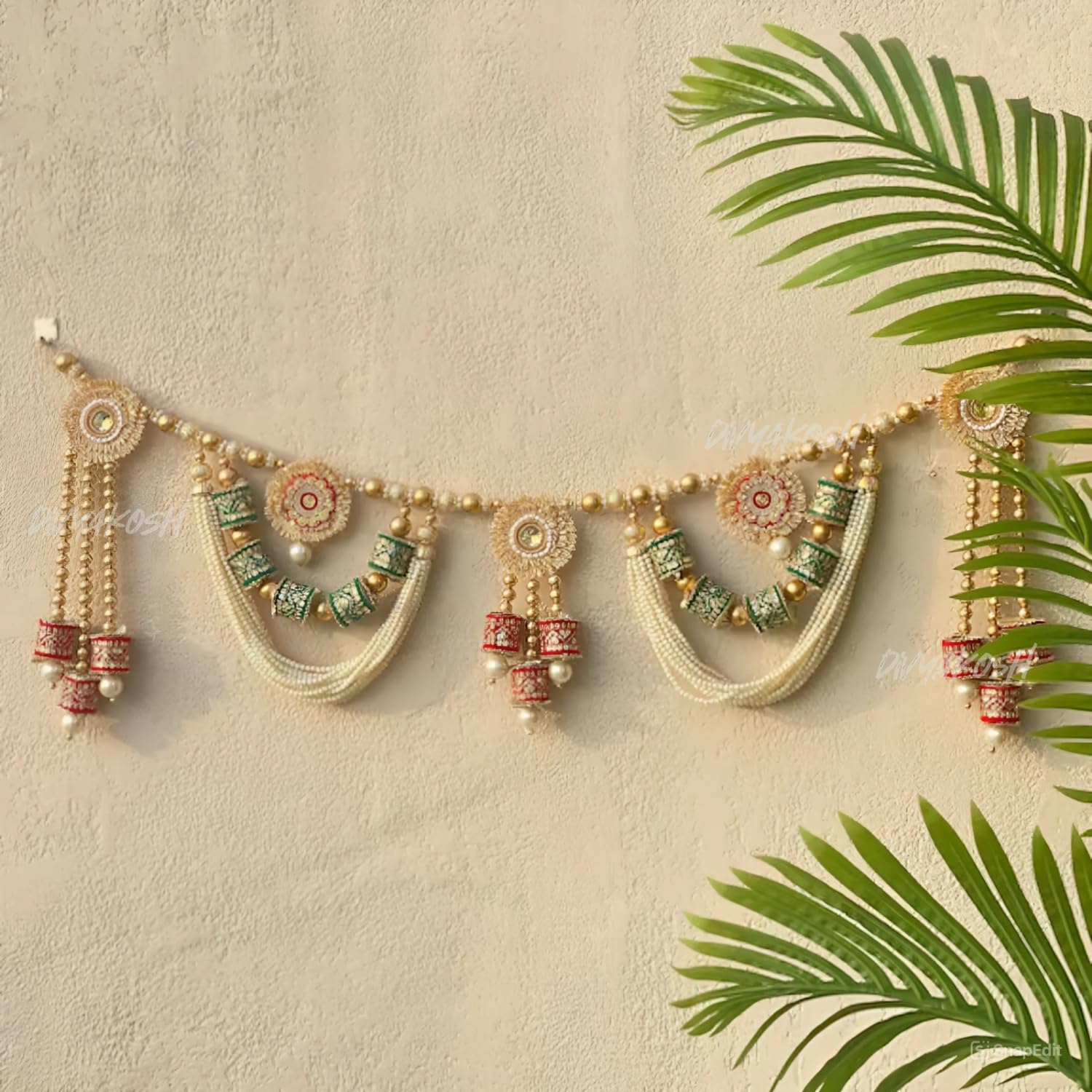 Divyakosh Festival Toran for Main Door Entrance, Door Hangings - Size - 38 Inch