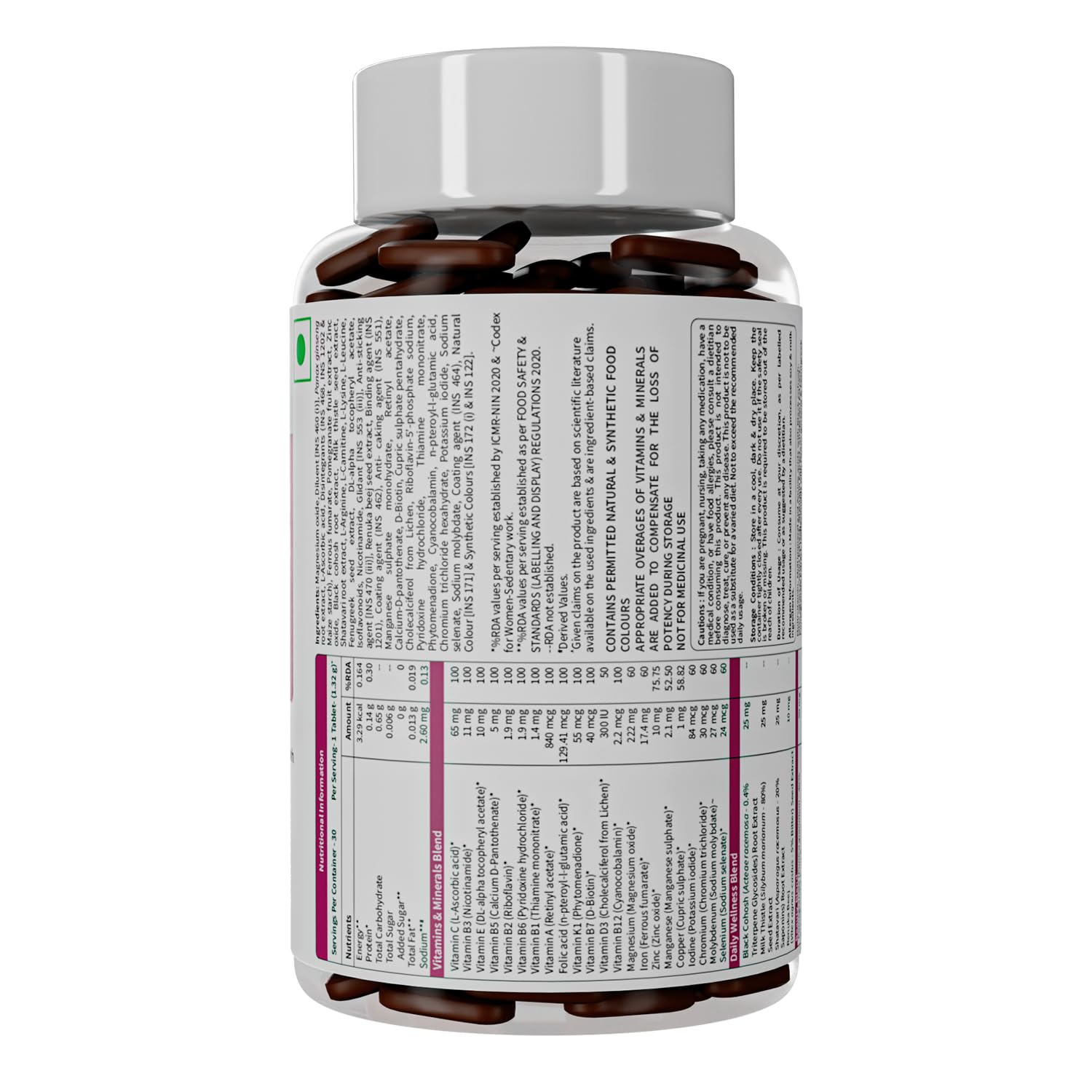 Neuherbs Multi Vitamin Women 30 Tablets