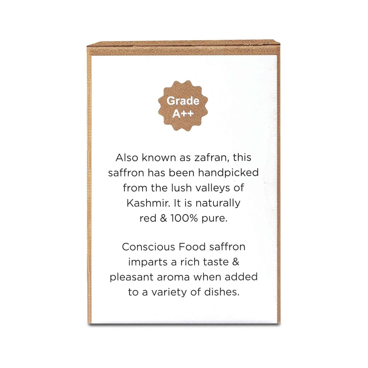 Conscious Food Organic Saffron, 1Gram