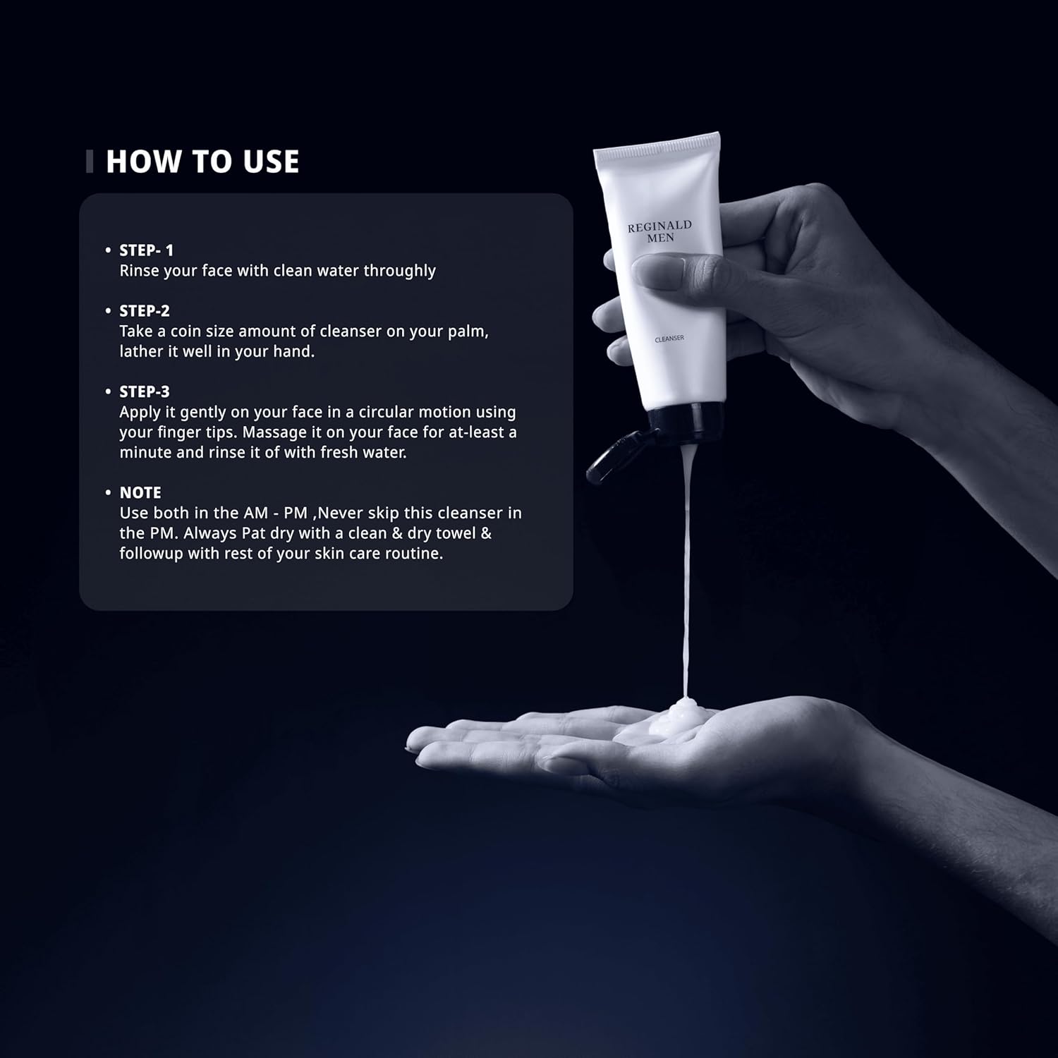 Reginald Men, Apollo - Brightening Facewash for Glowing Skin |75 ml