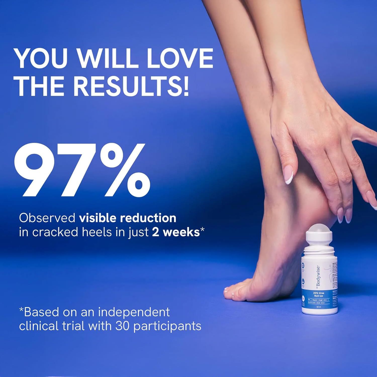 Be Bodywise 20% Urea Foot Cream Roll On 50ml