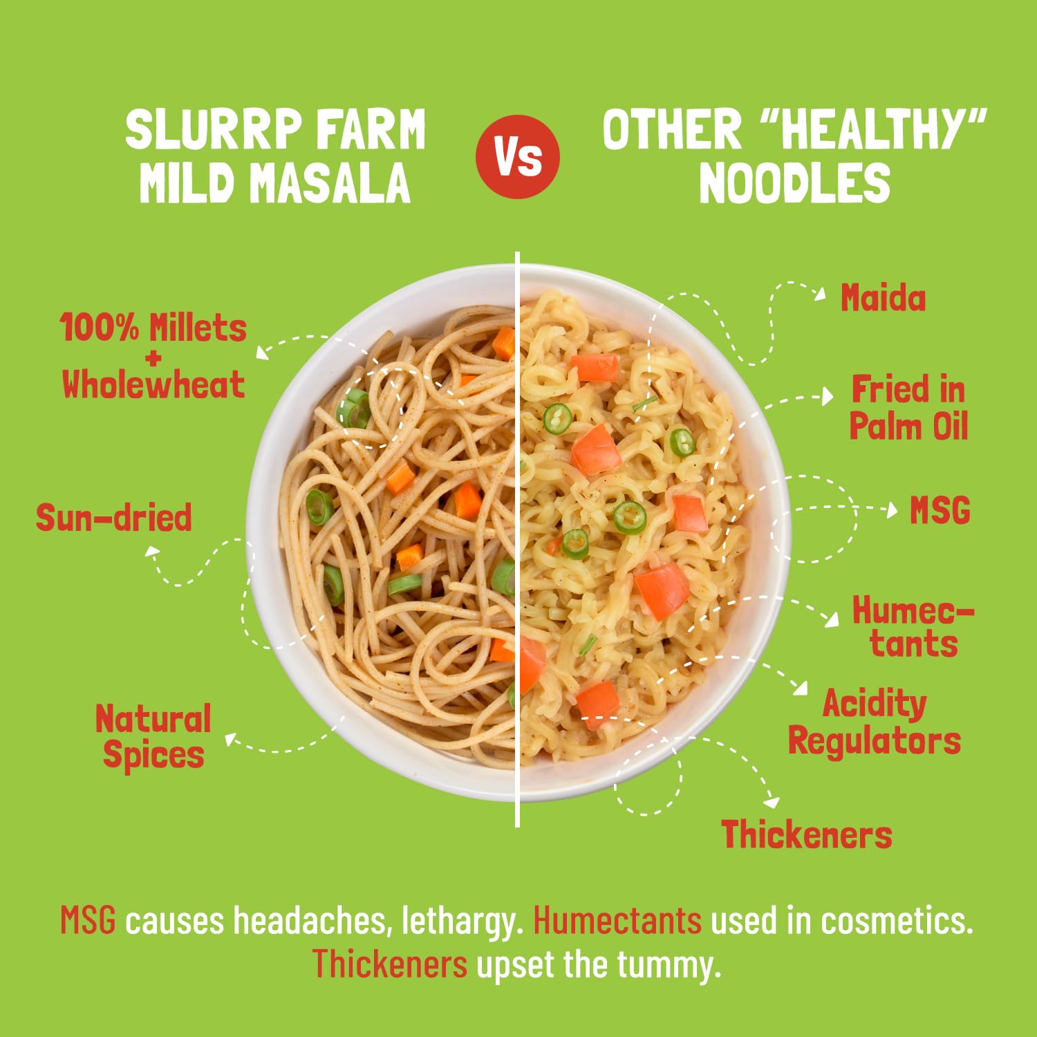 SLURRP FARM Little Millet Noodles - 195 G