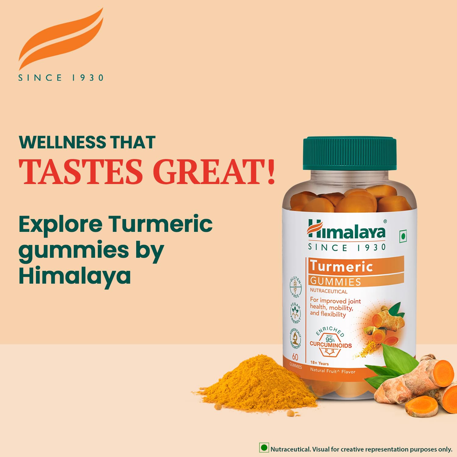 Himalaya Turmeric Gummies |Pack of 60