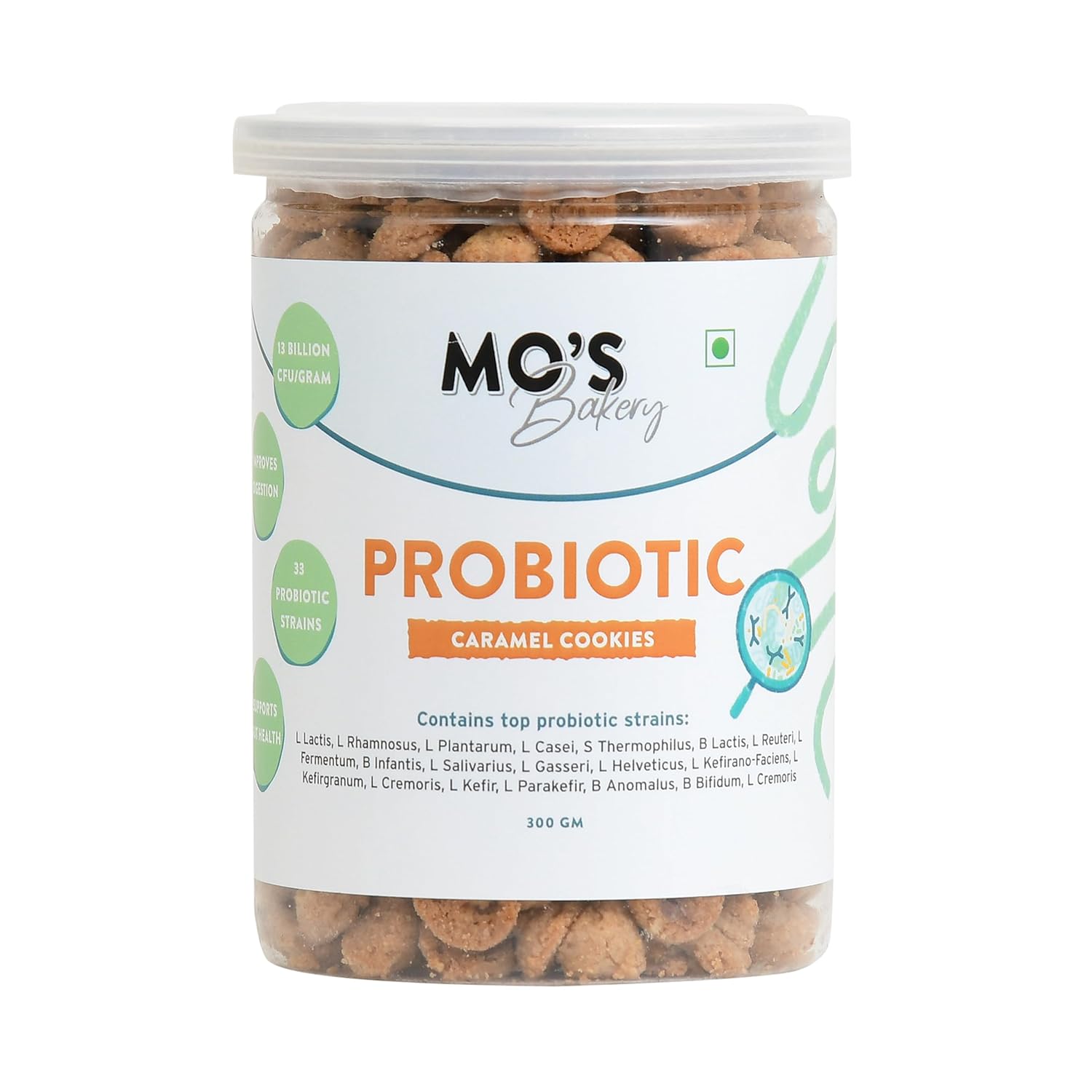 Mo's Probiotic Cookies | Mini Cookies