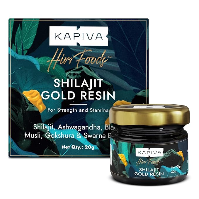 Kapiva Shilajit/Shilajeet Gold Resin - 20g