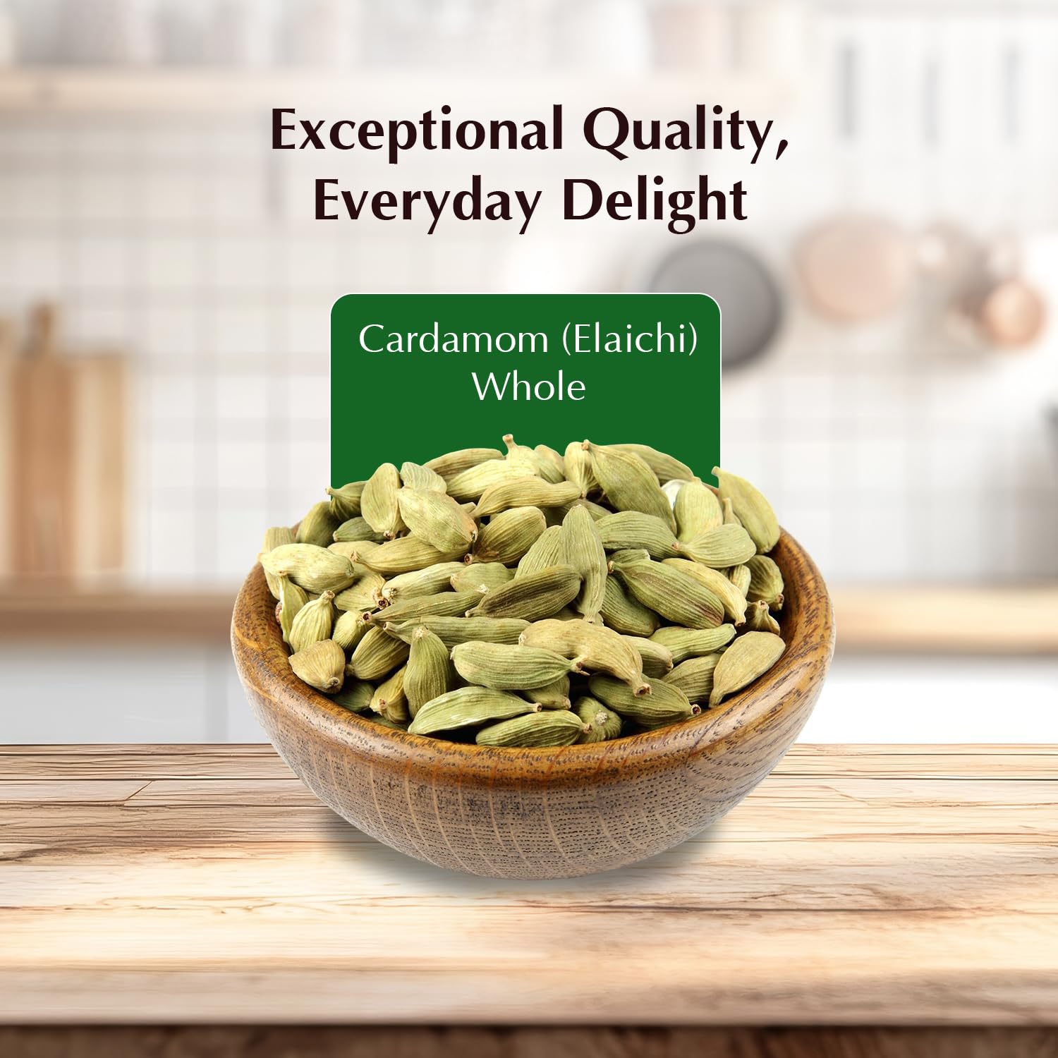 Vedaka Whole Cardamom (Elaichi), 50g