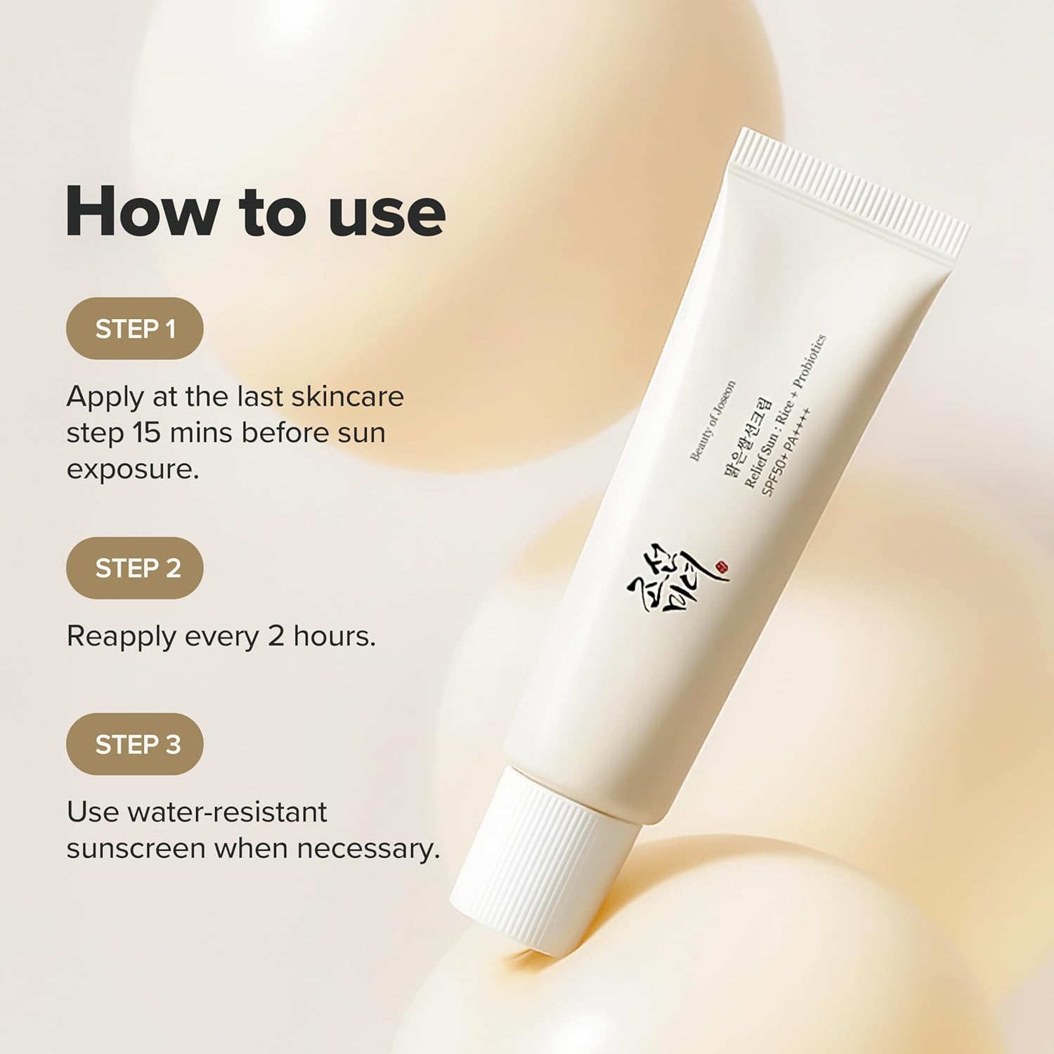 Beauty of Joseon Relief Sun Rice + Probiotics 50 ml SPF 50+ PA++++