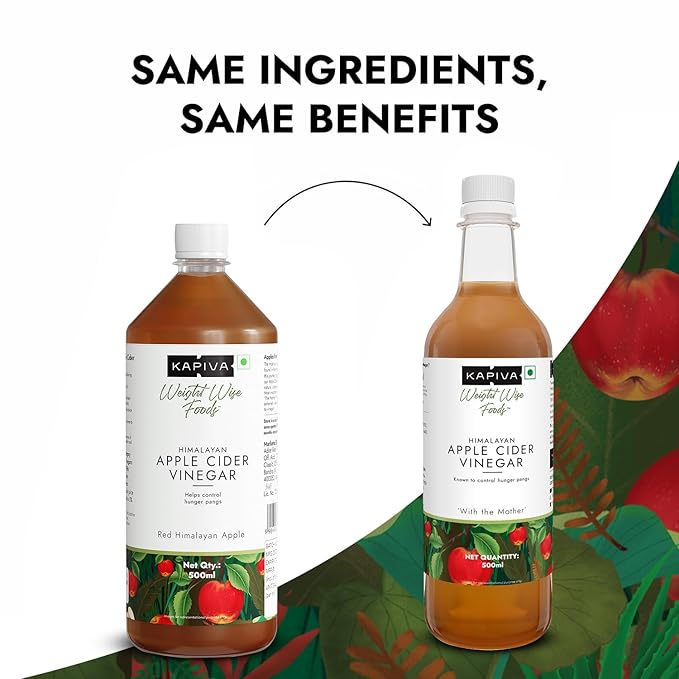 Kapiva Himalayan Apple Cider Vinegar with Mother 500ml