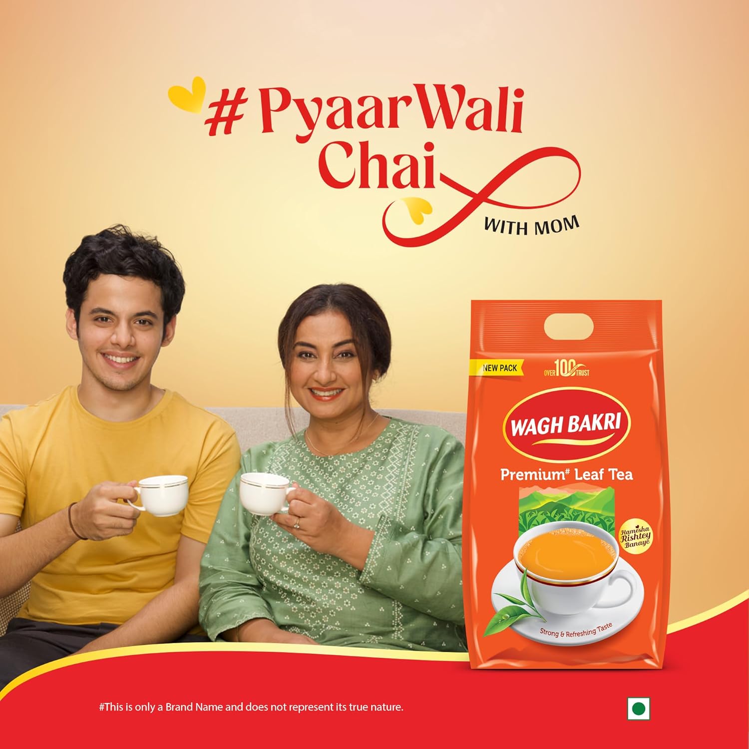 Wagh Bakri Premium Leaf Tea Pack, 1Kg