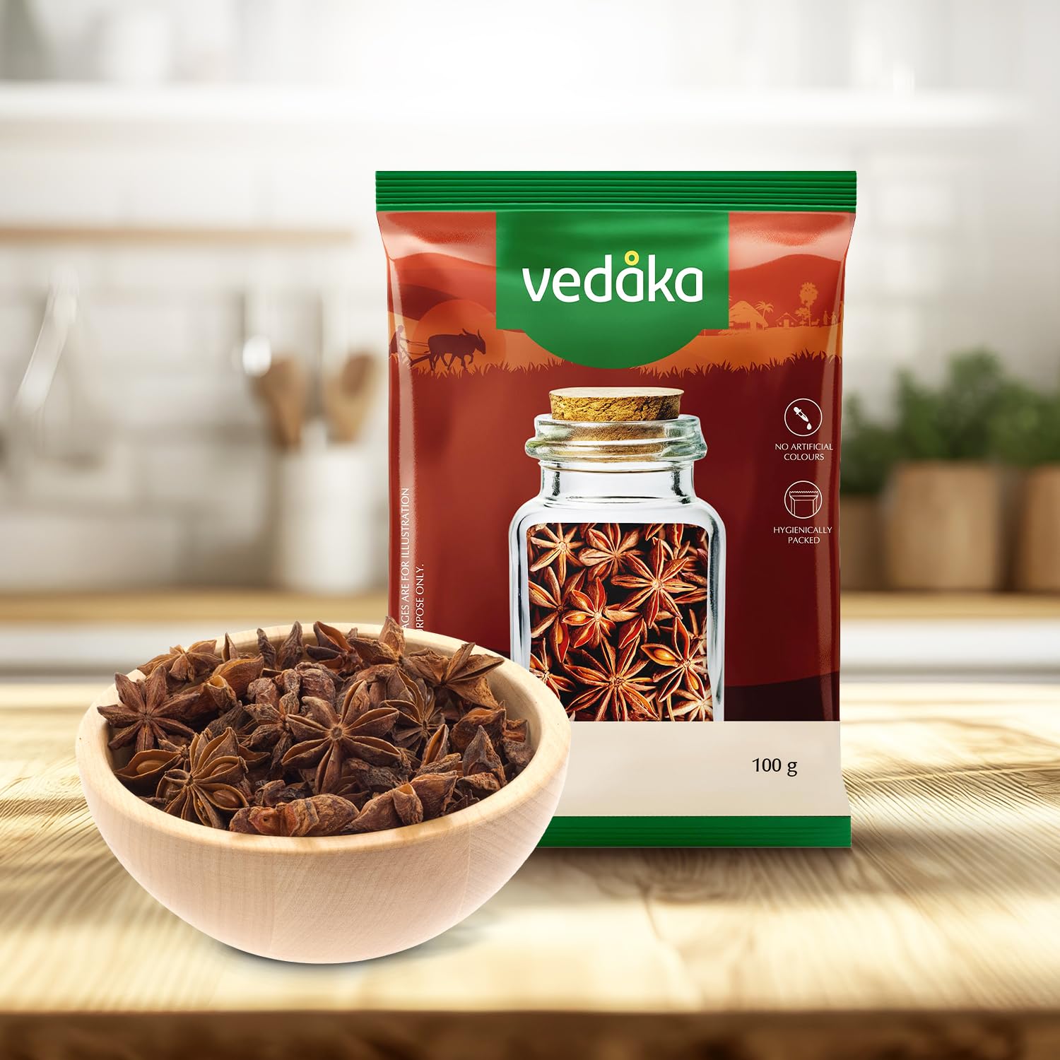 Vedaka Star Anise, 100 g