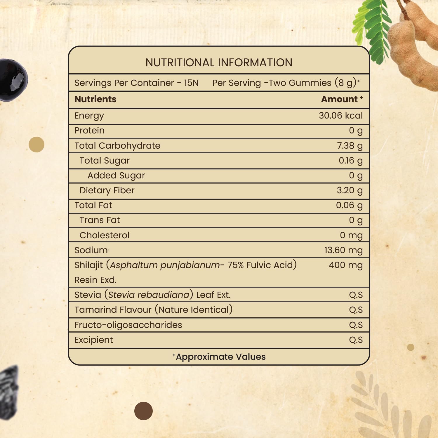 Neuherbs Pure Himalayan India's First Shilajit Resin  30 Gummies