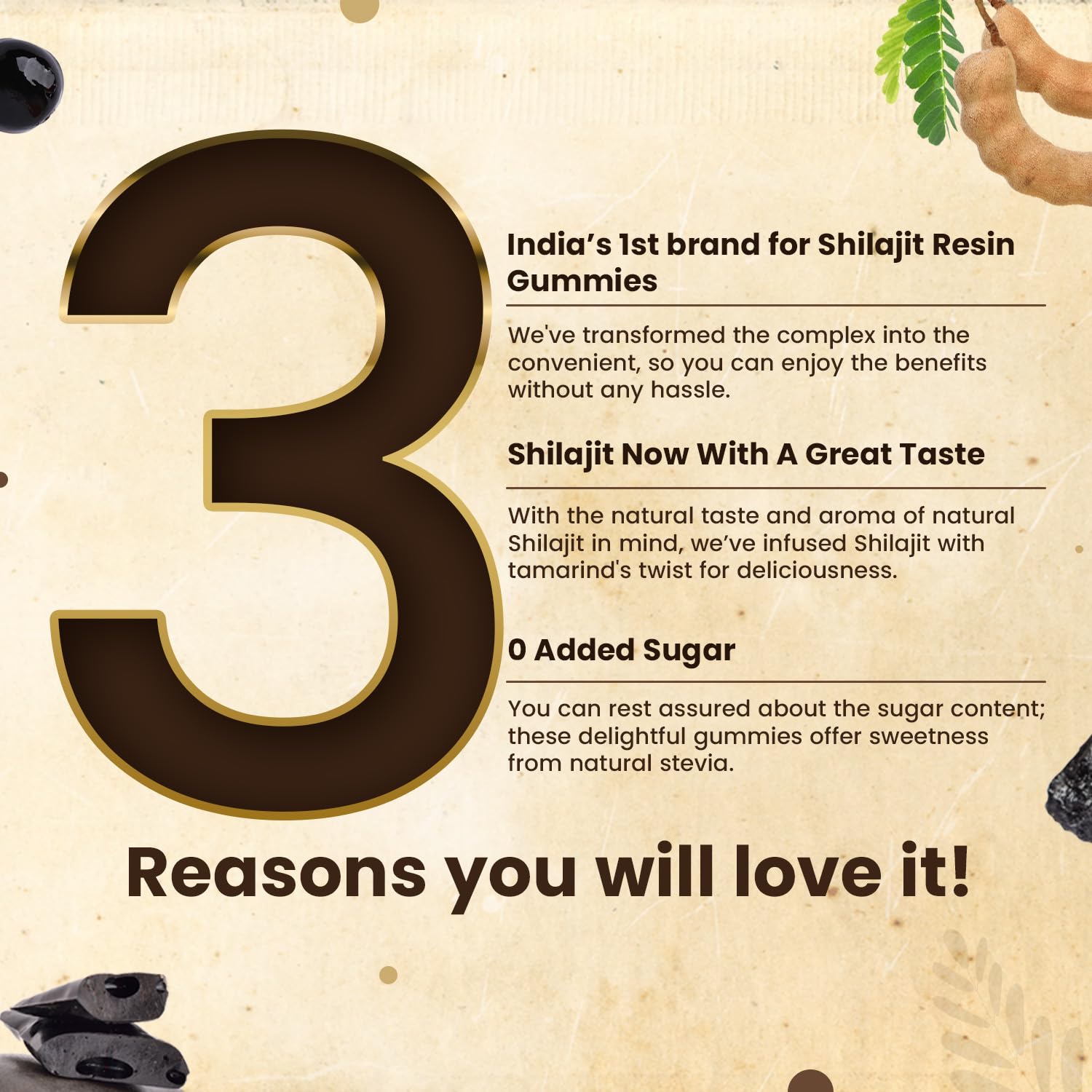 Neuherbs Pure Himalayan India's First Shilajit Resin  30 Gummies