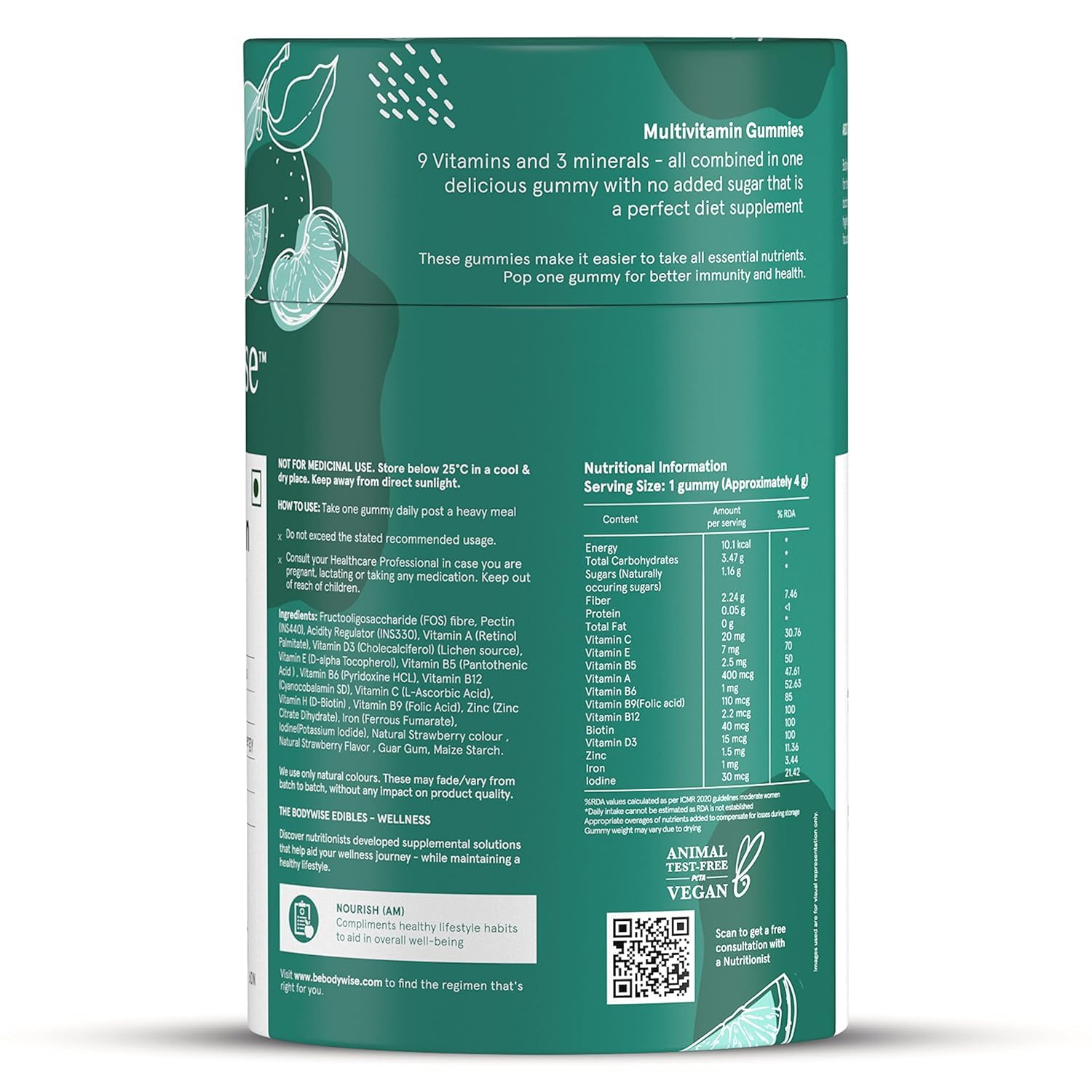 Be Bodywise Multivitamin Gummies