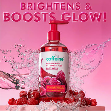 mCaffeine Brightening Body Wash with Niacinamide & Raspberry