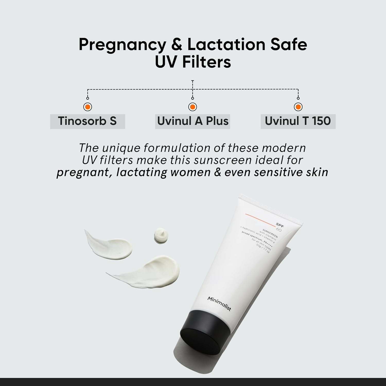 Minimalist Sunscreen SPF 60 PA ++++| 50g