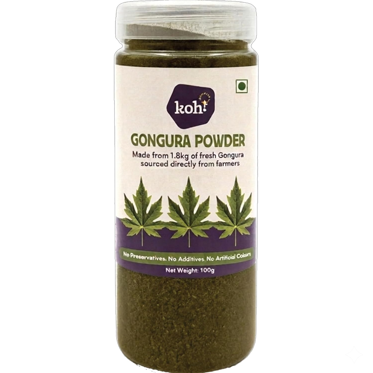 Koh Pure Gongura Powder - 100G