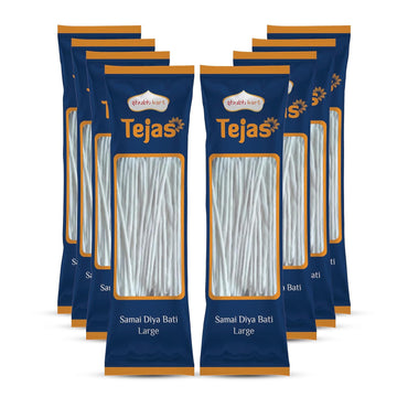 Shubhkart Tejas Samai Diya bati-Large Length (Pack of 8)