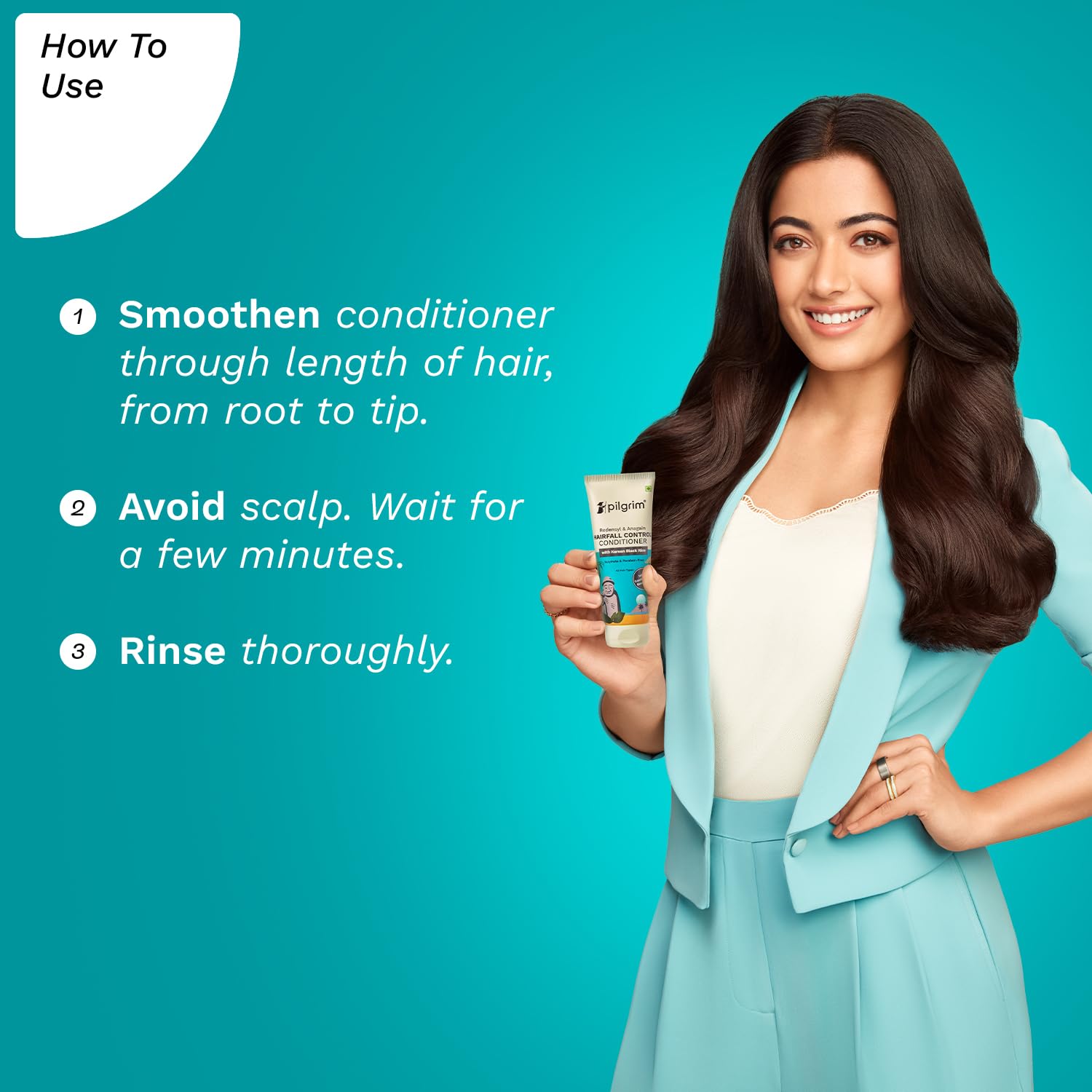 Pilgrim Anti-Hairfall Conditioner with Redensyl & Anagain