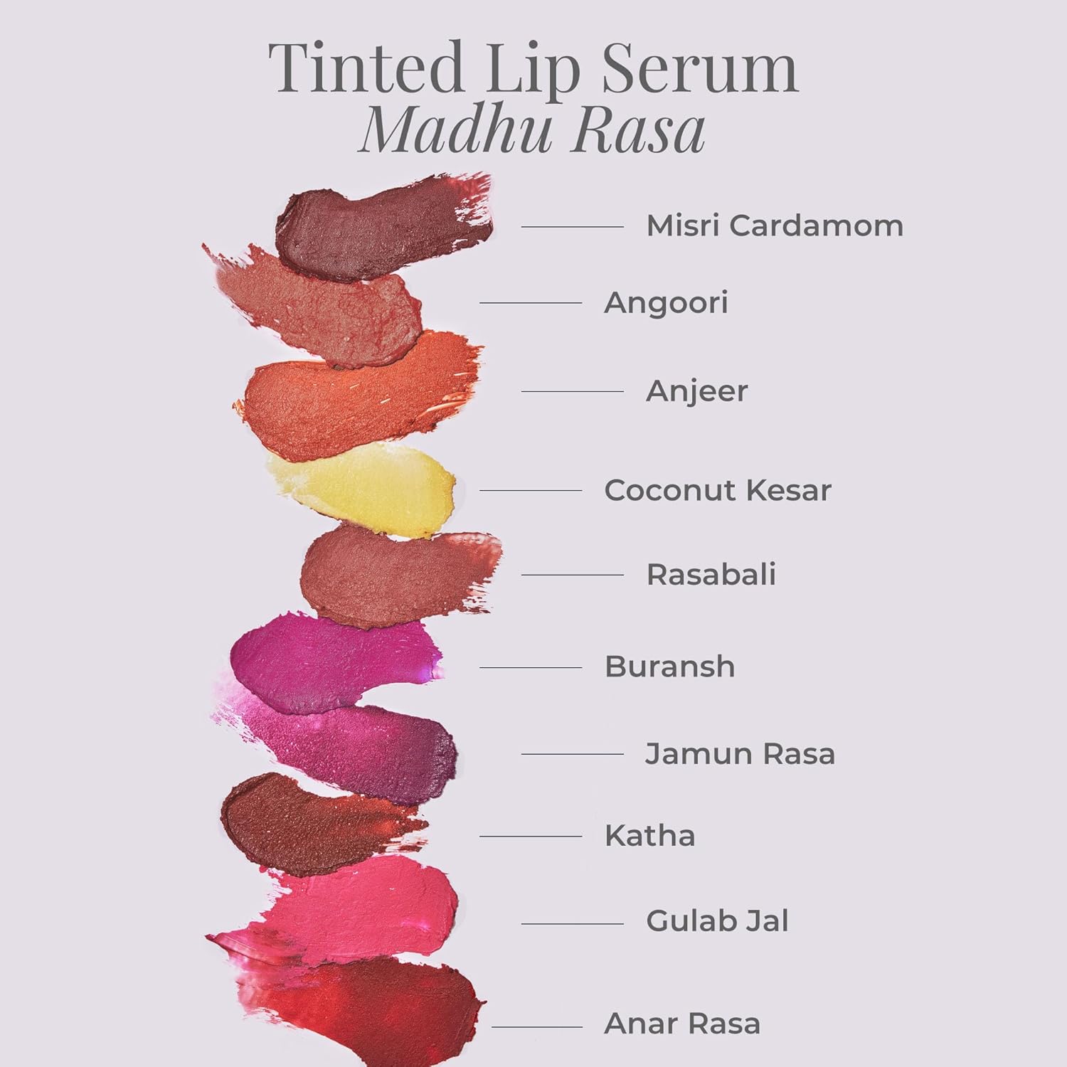 Forest Essentials Tinted Lip Serum Rose Red | 2.2 g