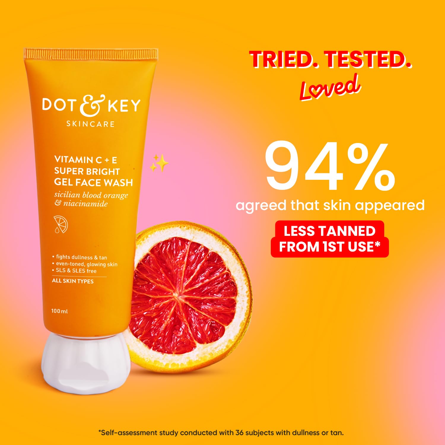 DOT & KEY Vitamin C + E Super Bright Gel Face Wash For Glowing And Brightening Skin