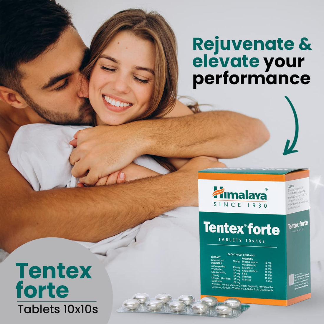 Himalaya Tentex Forte Tablets - 100 tablets
