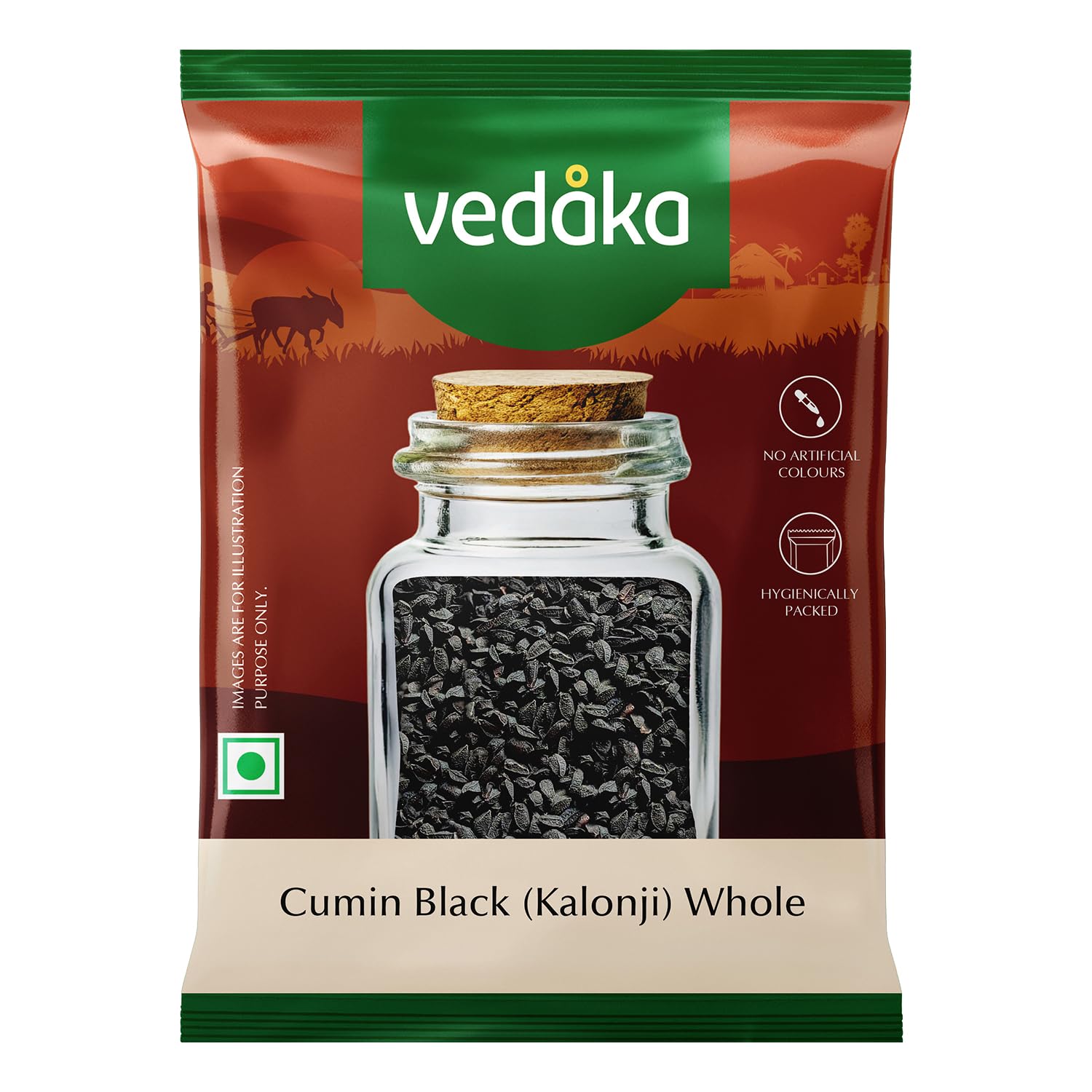 Vedaka Nigella Seeds (Kalonji), 100g