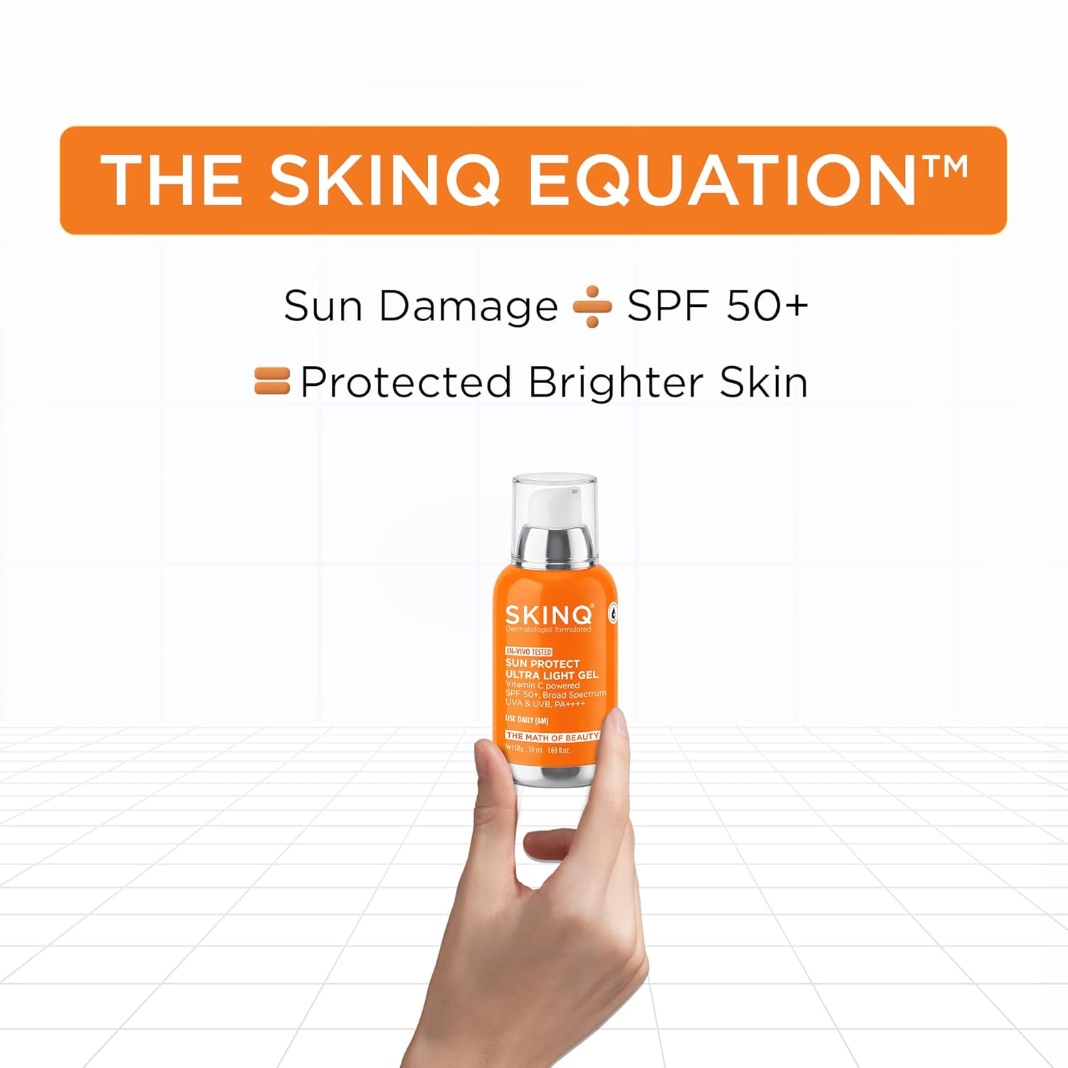 SKINQ Sun Protect Ultra Light Gel SPF 50+ PA++++ - 50ml