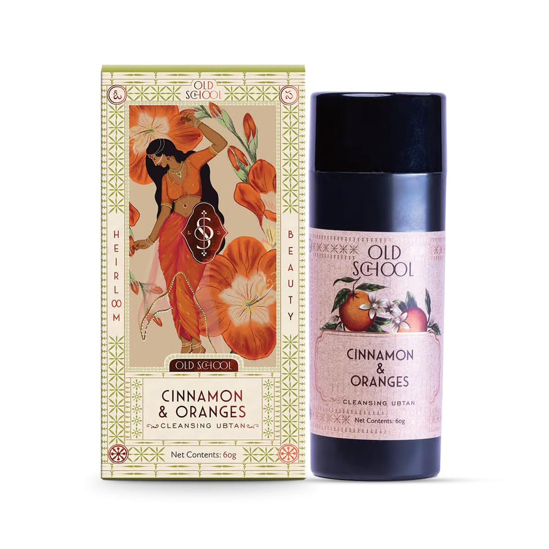 Old School Rituals Cinnamon & Oranges Cleansing Ubtan | 60 g