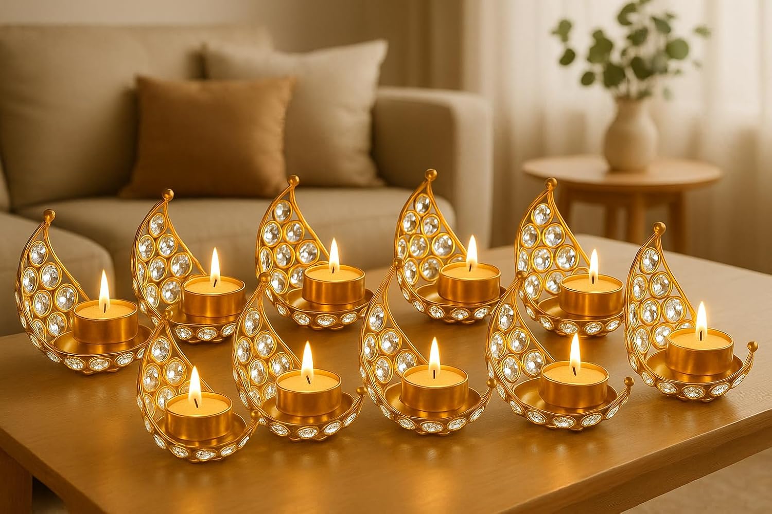 CentraLit Tea Lightcrystal Candle Holder, Return Gifts