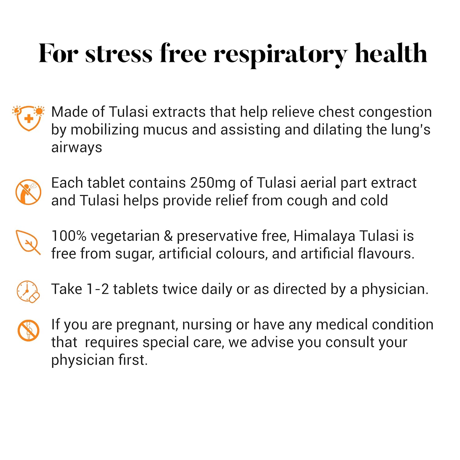 Himalaya Wellness Pure Herbs Tulasi Respiratory Wellness